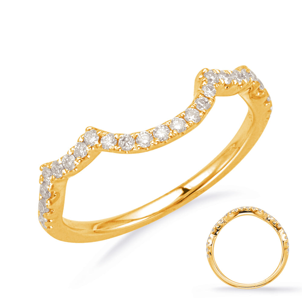 Yellow Gold Matching Band - EN7857-BYG