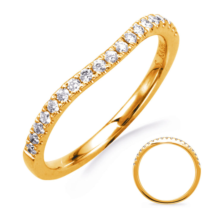 Yellow Gold Wedding Band - EN7859-BYG