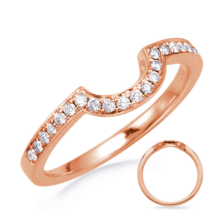 Rose Gold Wedding Band - EN7861-BRG