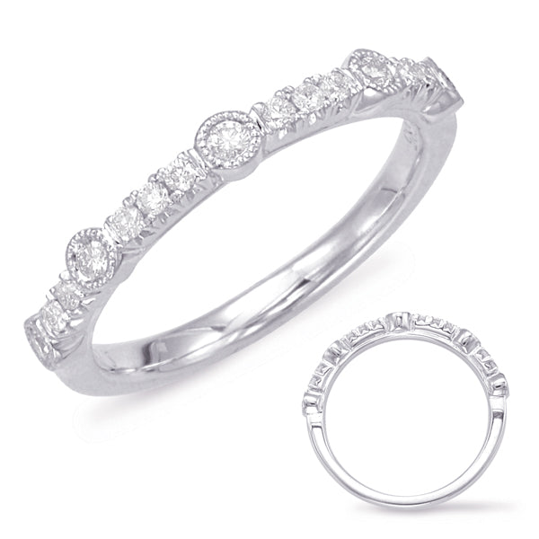 White Gold Matching Band - EN7870-BWG