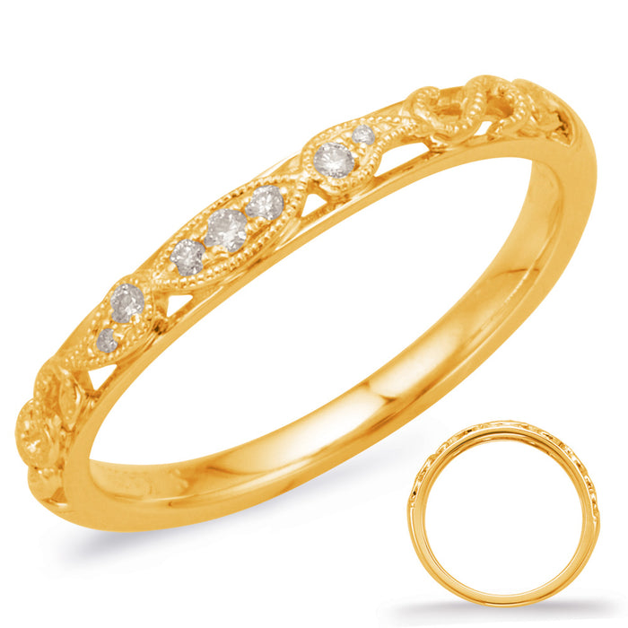 Yellow Gold Matching Band - EN7872-BYG