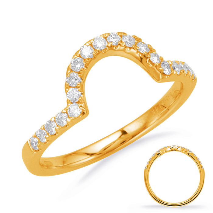 Yellow Gold Matching Band - EN7873-B8X6MYG