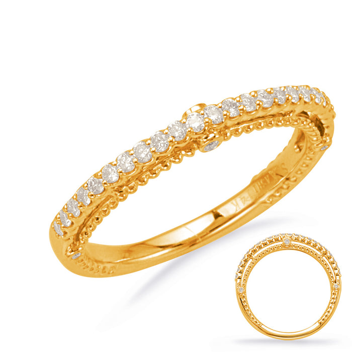 Yellow Gold Matching Band - EN7875-B75YG