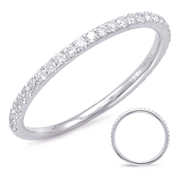 White Gold Matching Band - EN7884-BWG