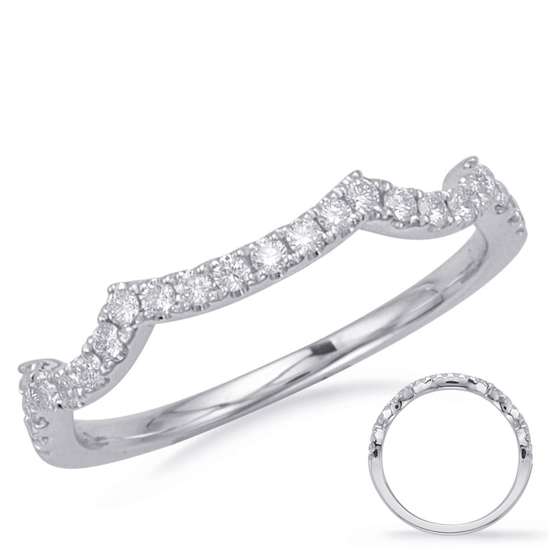 White Gold Matching Band - EN7903-BWG