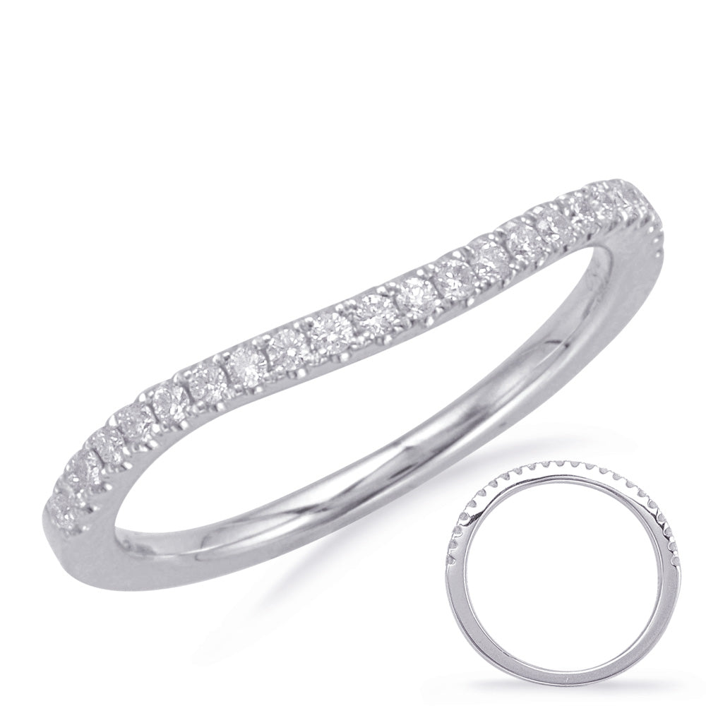 White Gold Matching Band - EN7905-B75WG