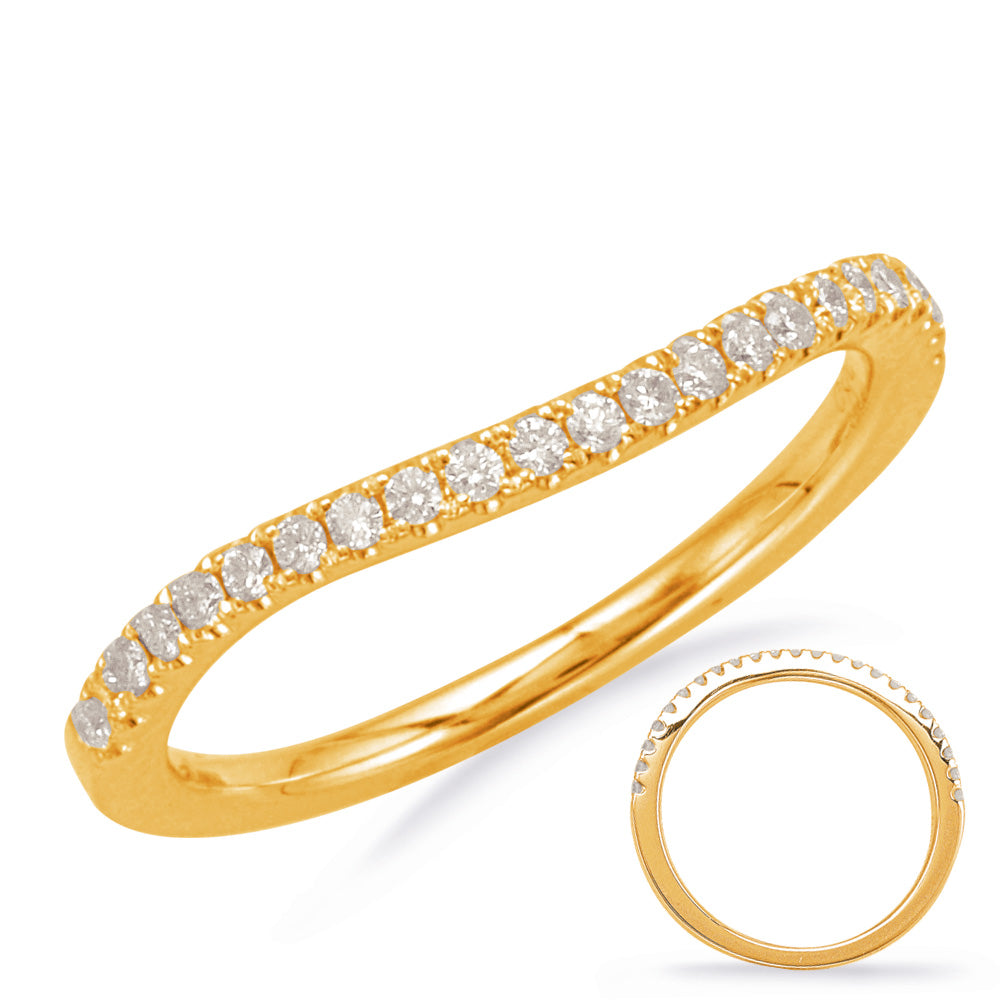 Yellow Gold Matching Band - EN7905-B75YG