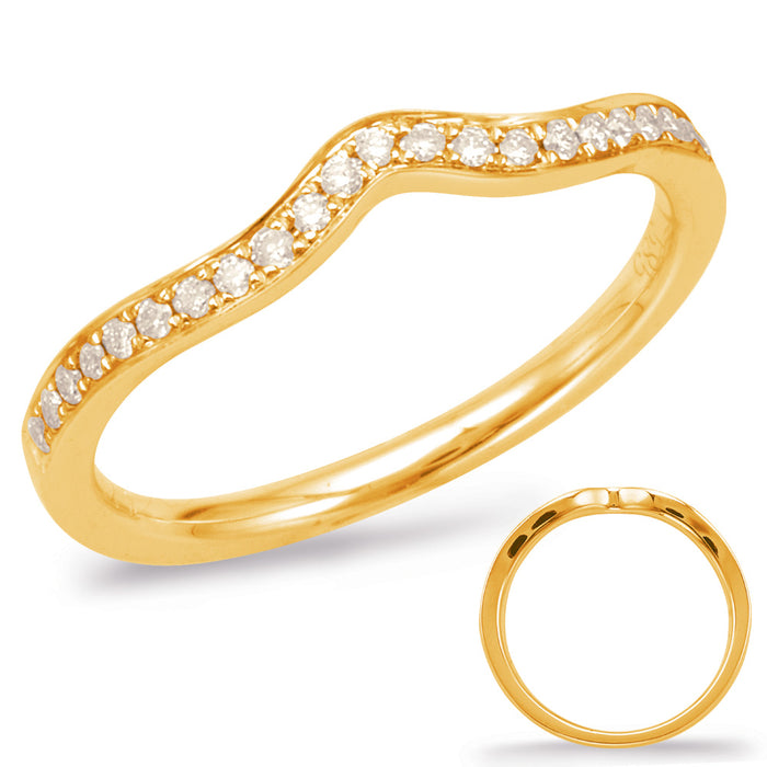 Yellow Gold Wedding Band - EN7907-BYG