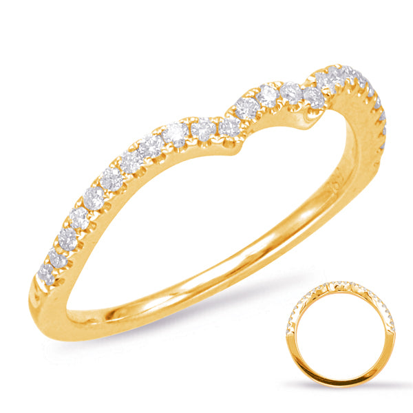 Yellow Gold Matching Band - EN7908-BYG