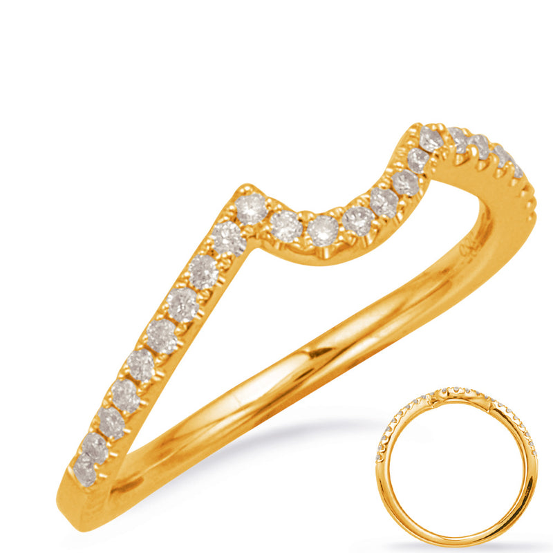 Yellow Gold Wedding Band - EN7909-B10YG