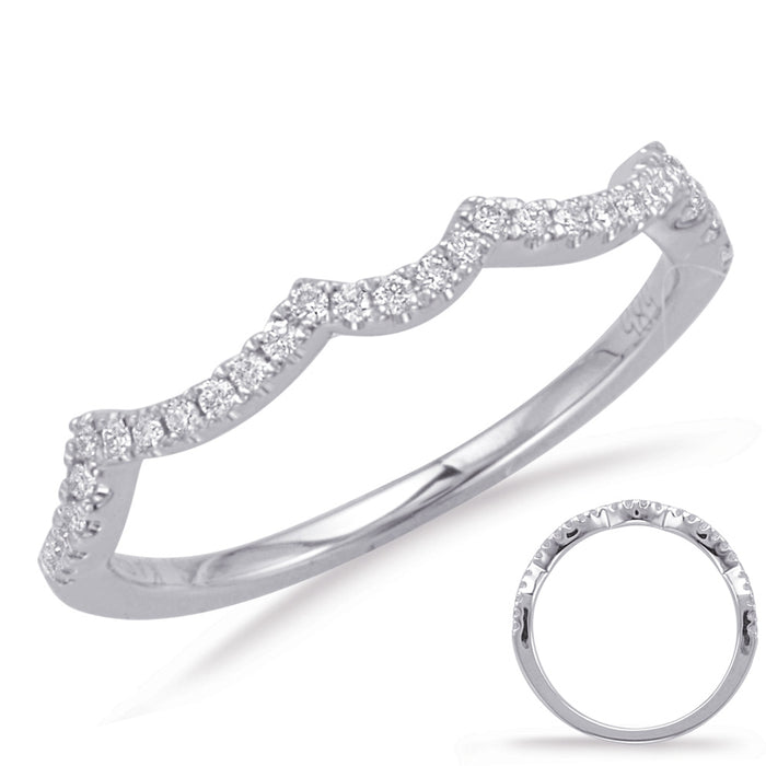 White Gold Matching Band - EN7910-BWG