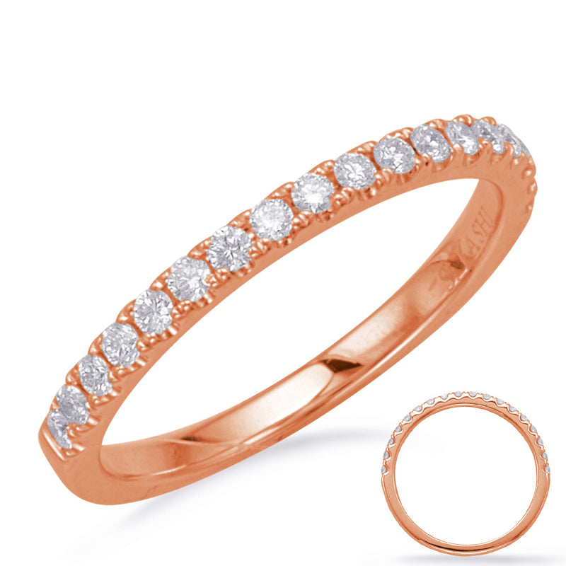 Rose Gold Wedding Band - EN7916-BRG