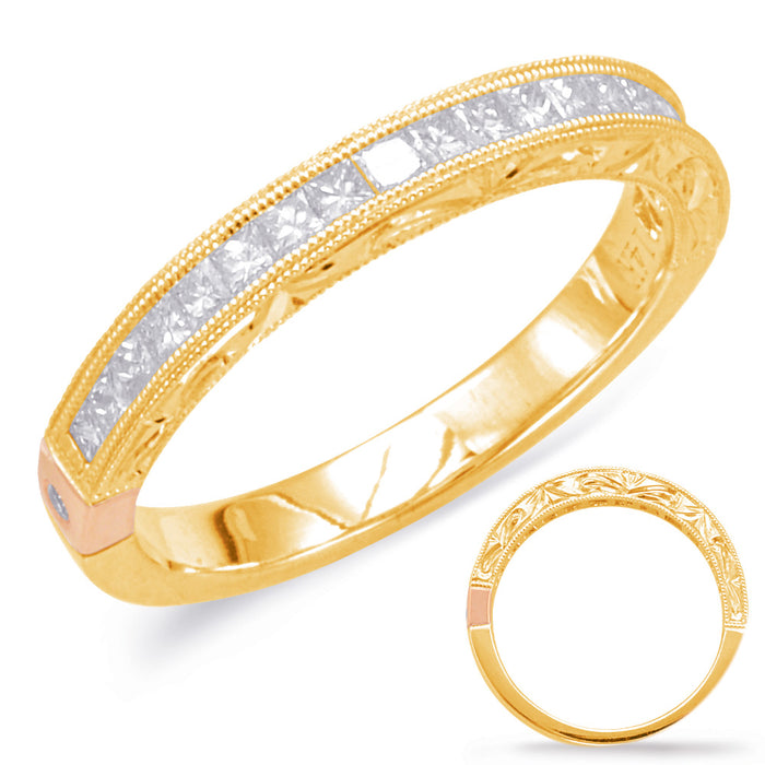 Yellow Gold Matching Band - EN7922-BYG