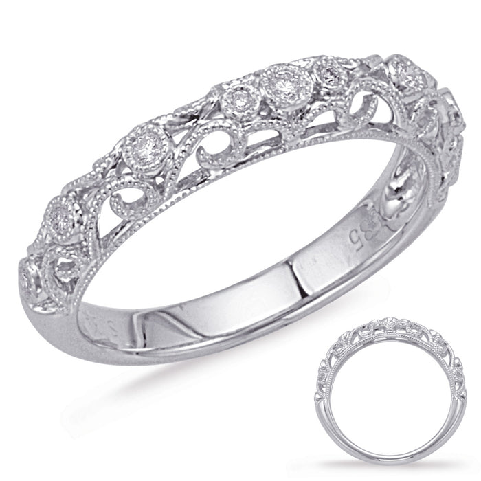 White Gold Matching Band - EN7925-B75WG