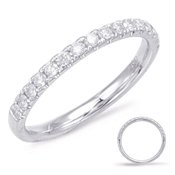 White Gold Matching Band - EN7927-B10WG