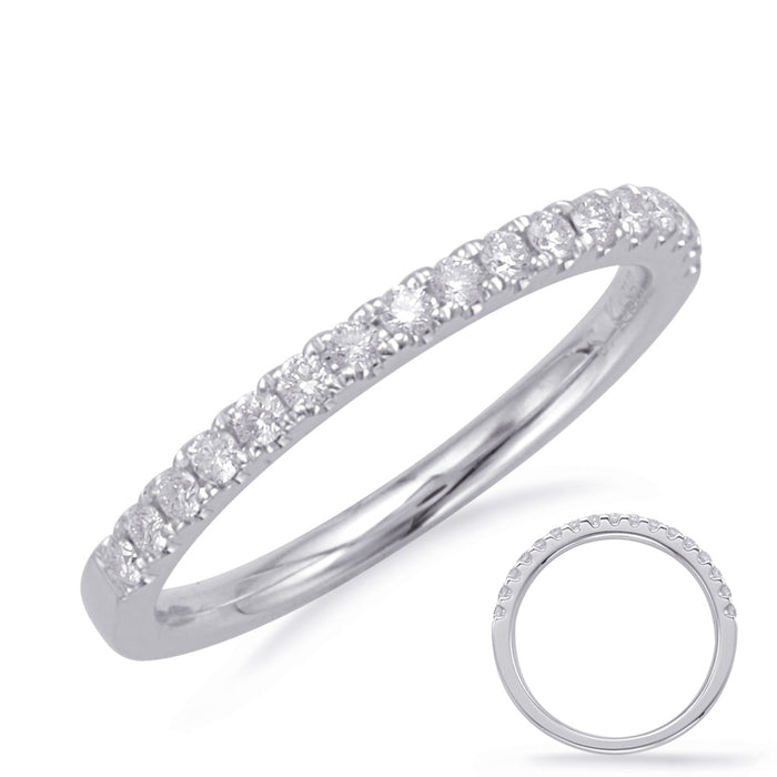 White Gold Matching Band - EN7929-B10WG