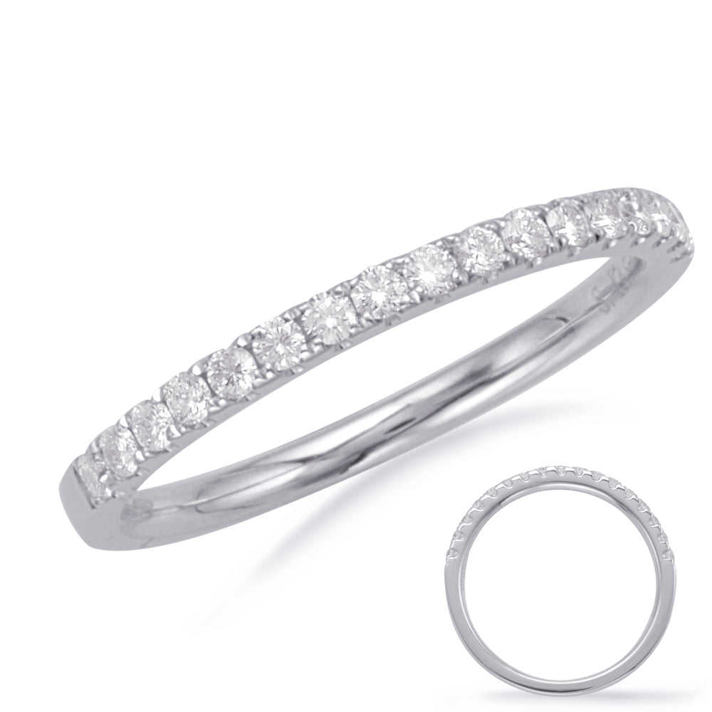 White Gold Matching Band - EN7929-B7X5MWG