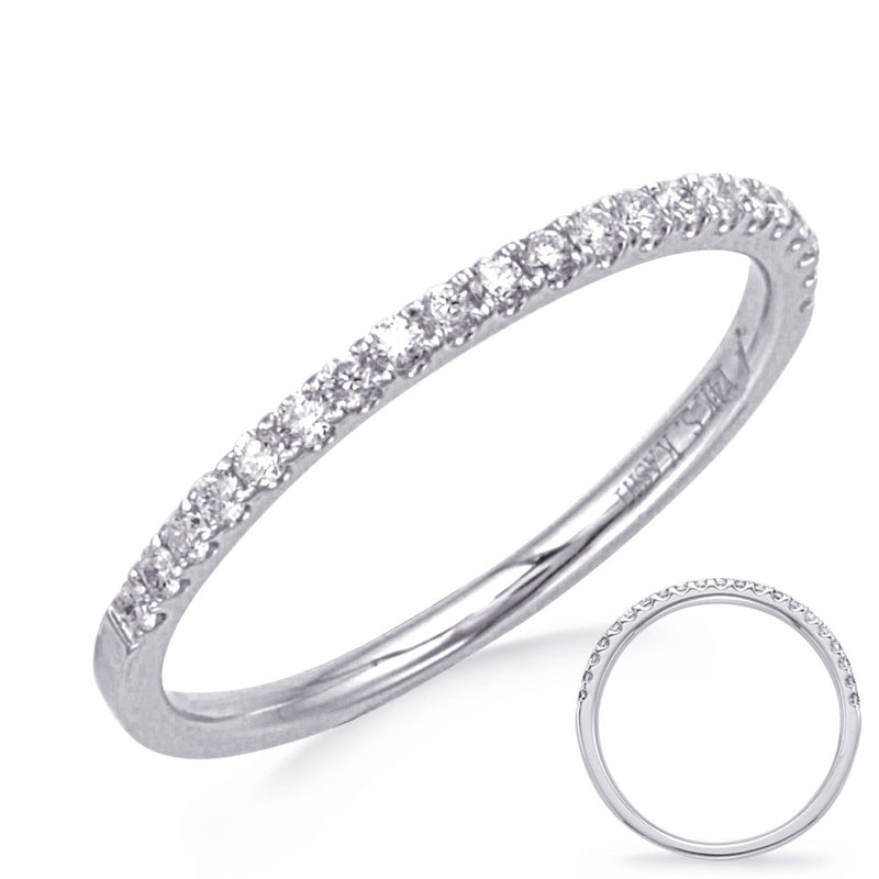 White Gold Matching Band - EN7936-B5X3MWG