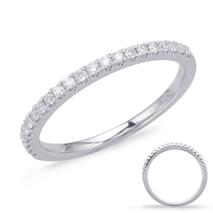 White Gold Matching Band - EN7936-BWG