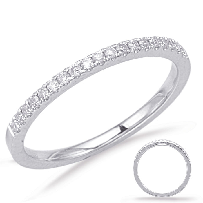 White Gold Matching Band - EN7939-BWG