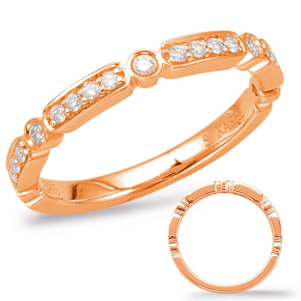 Rose Gold Matching Band - EN7942-BRG