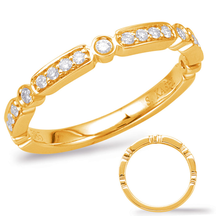 Yellow Gold Matching Band - EN7942-BYG