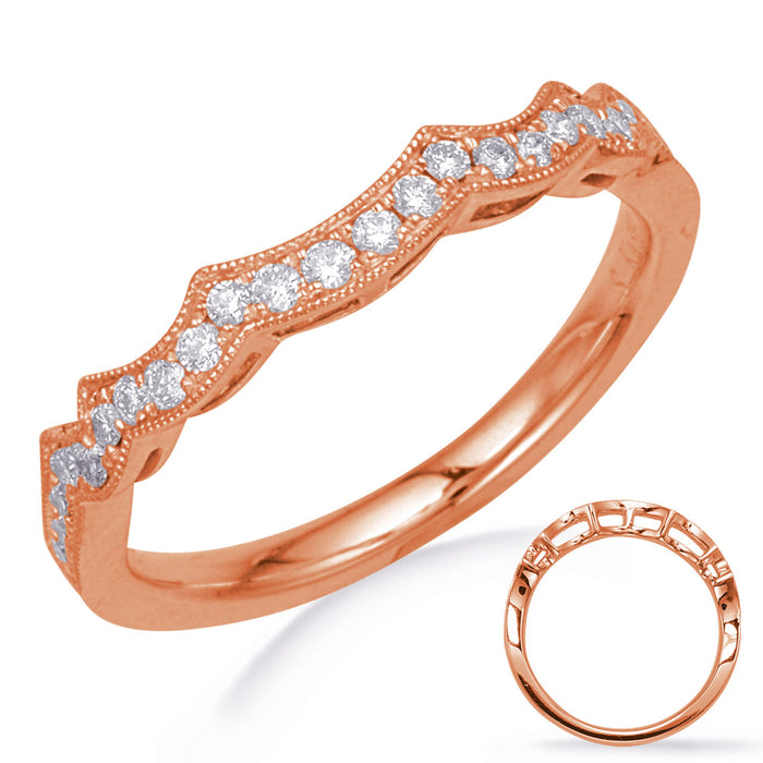 Rose Gold Wedding Band - EN7945-B10RG