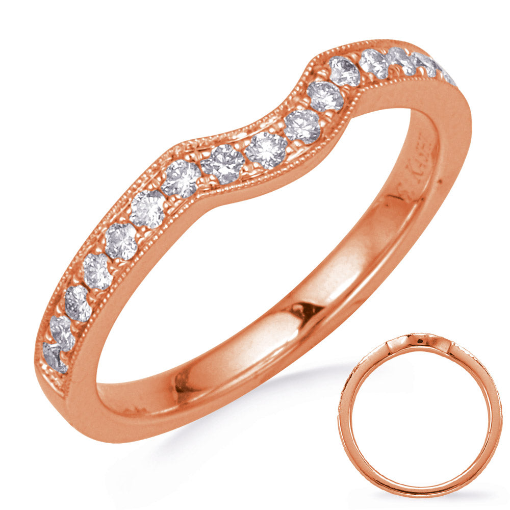 Rose Gold Wedding Band - EN7947-B10RG