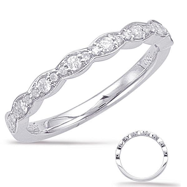 White Gold Matching Band - EN7948-BWG