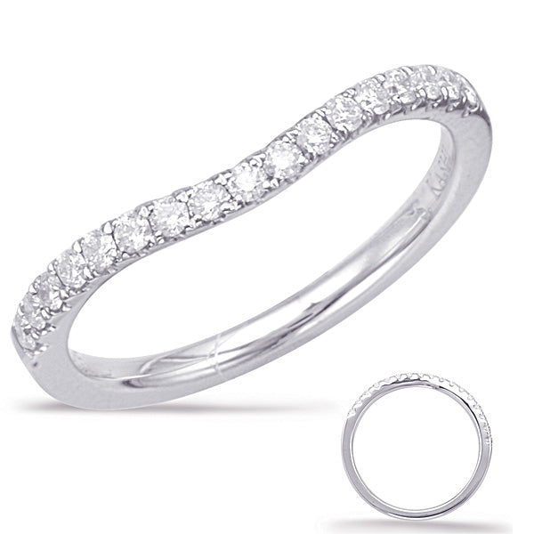 White Gold Matching Band - EN7949-BWG