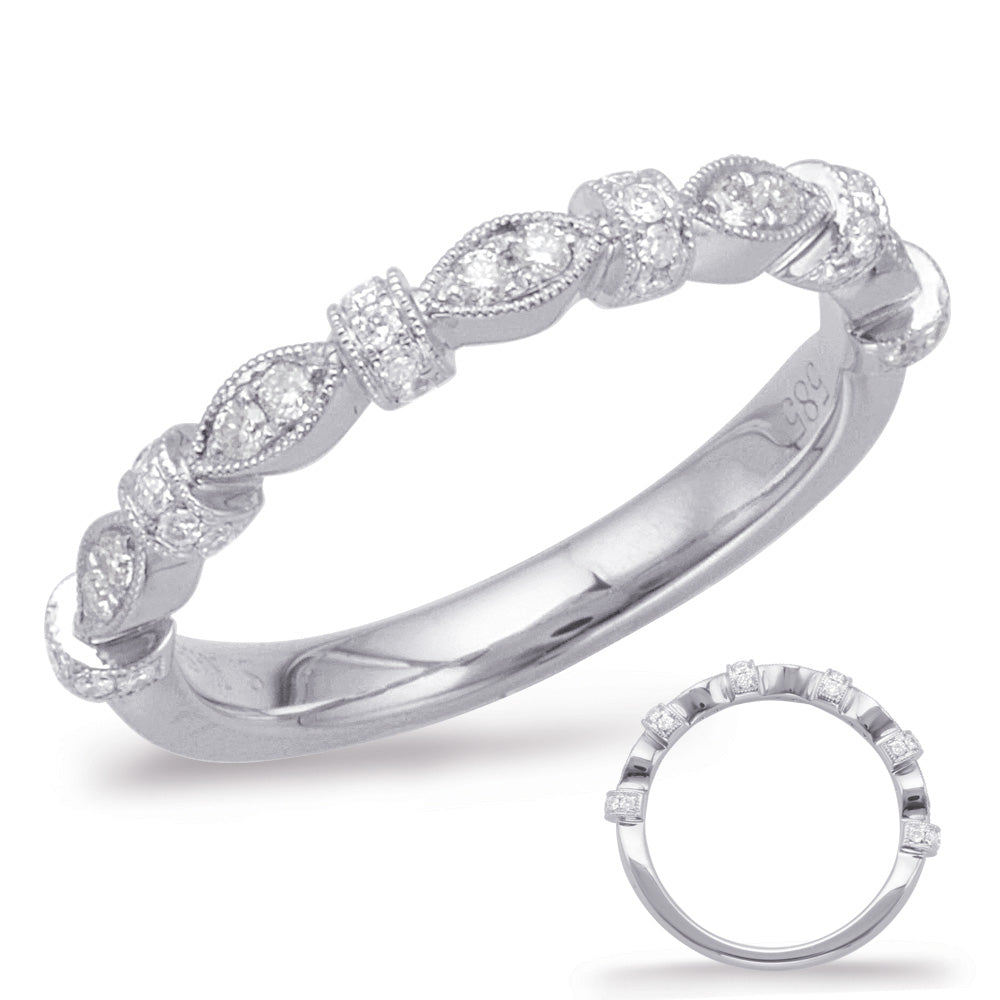 White Gold Matching Band - EN7951-B33WG