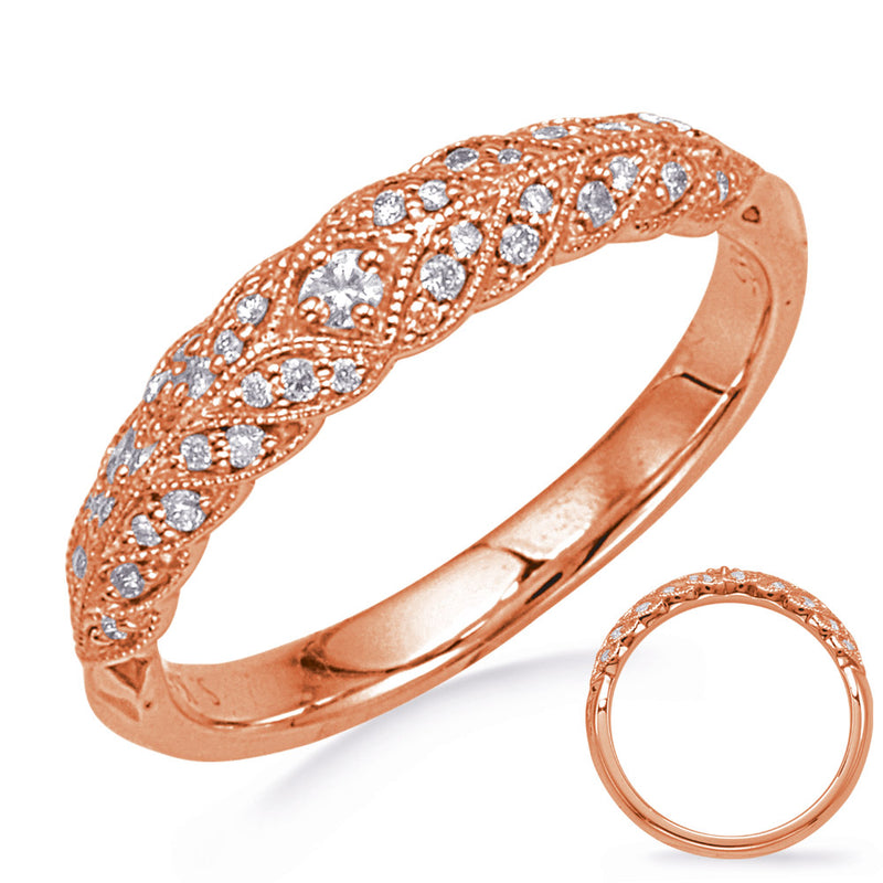 Rose Gold Wedding Band - EN7957-B75RG