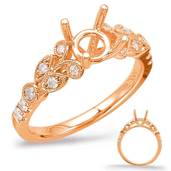 Rose Gold Engagement Ring - EN7959-33RG