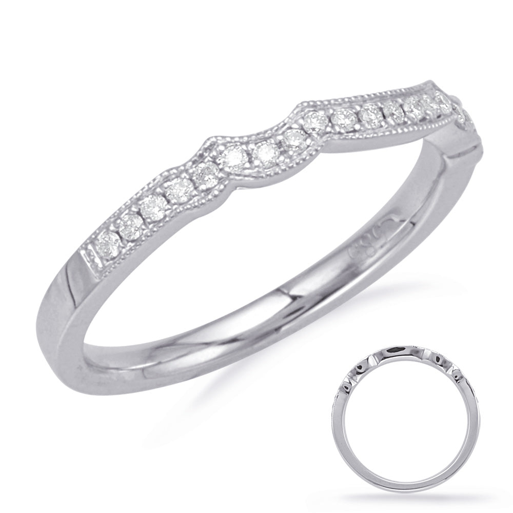 White Gold Matching Band - EN7959-B10WG