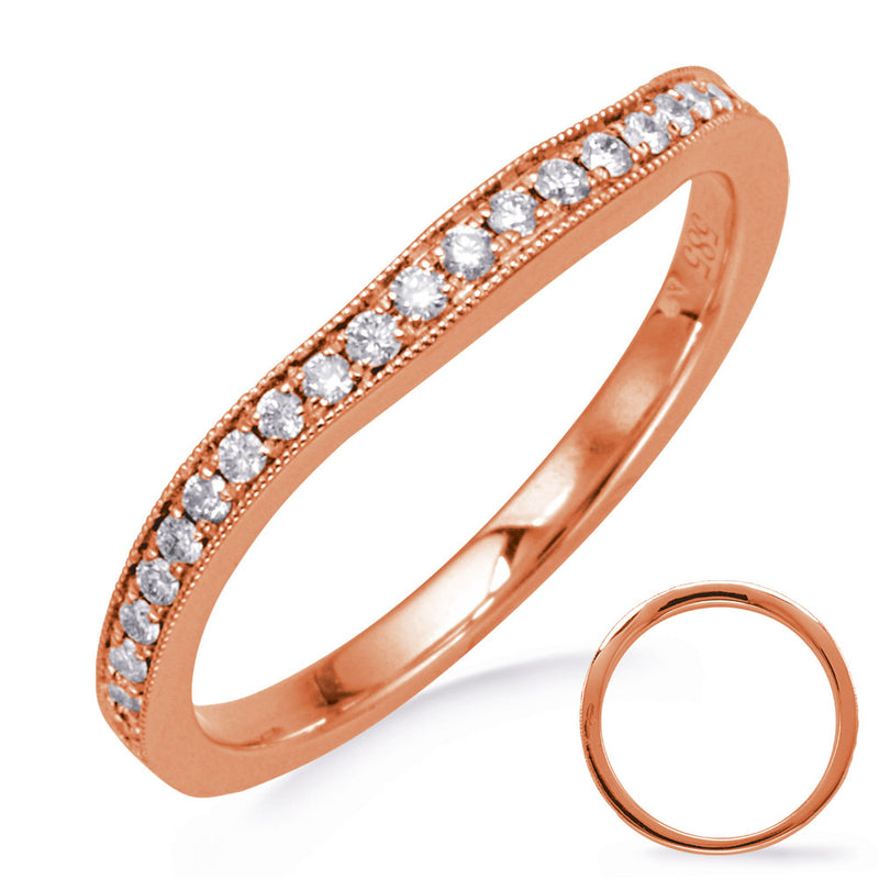 Rose Gold Wedding Band - EN7960-B75RG