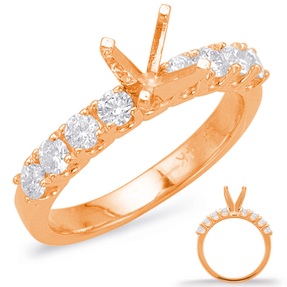 Rose Gold Engagement Ring - EN7963RG