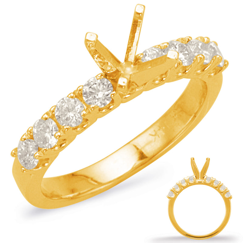 Yellow Gold Engagement Ring - EN7963YG