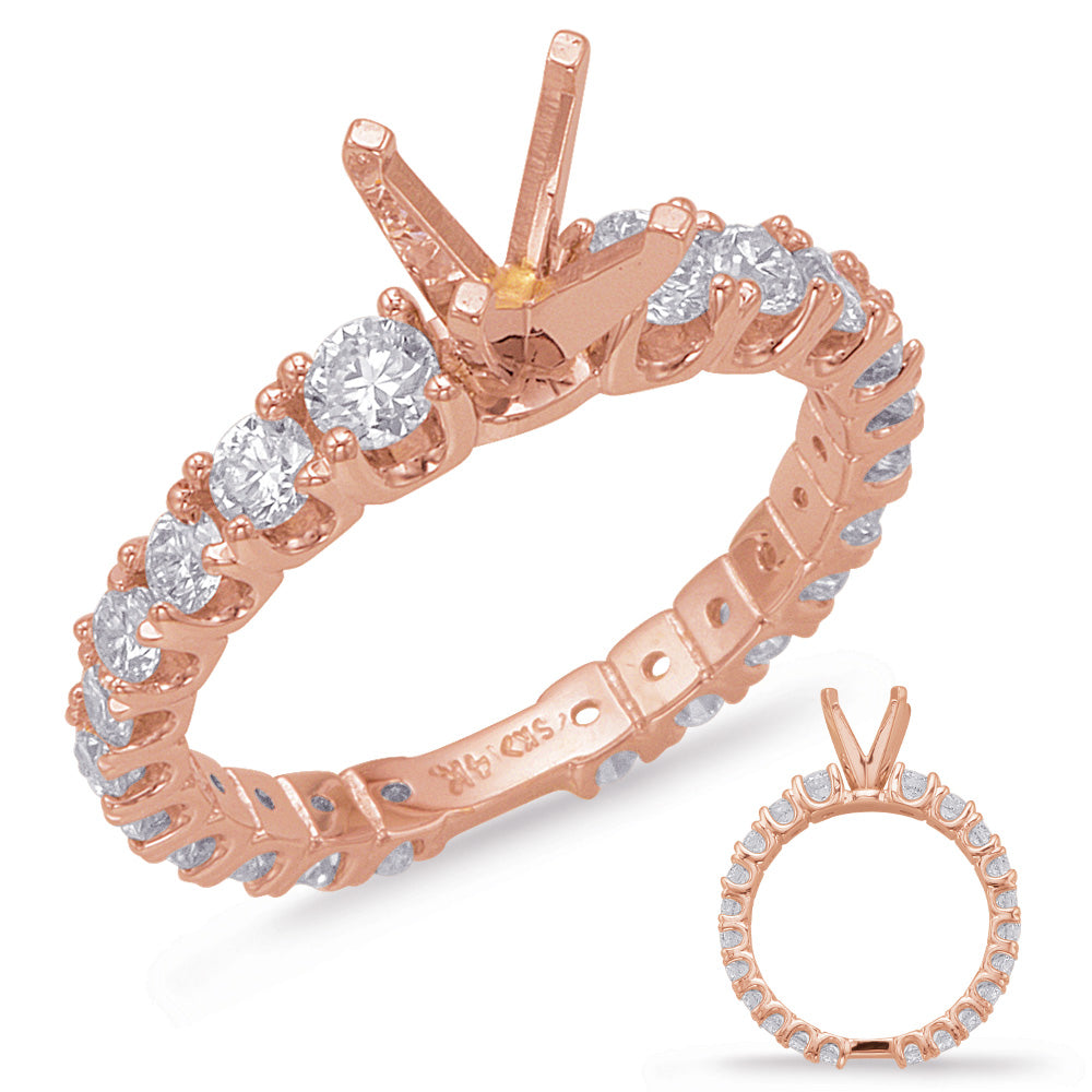 Rose Gold Engagement Ring - EN7965RG