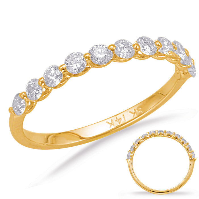 Yellow Gold Matching Band - EN7966-BYG