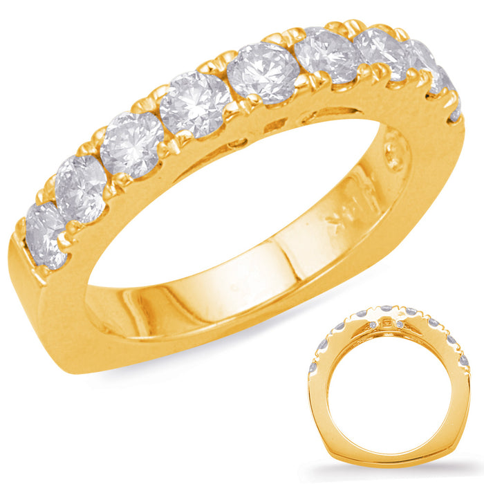 Yellow Gold Matching Band - EN7967-BYG