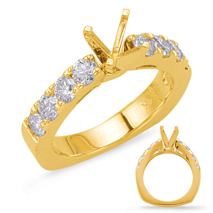 Yellow Gold Engagement Ring - EN7967YG