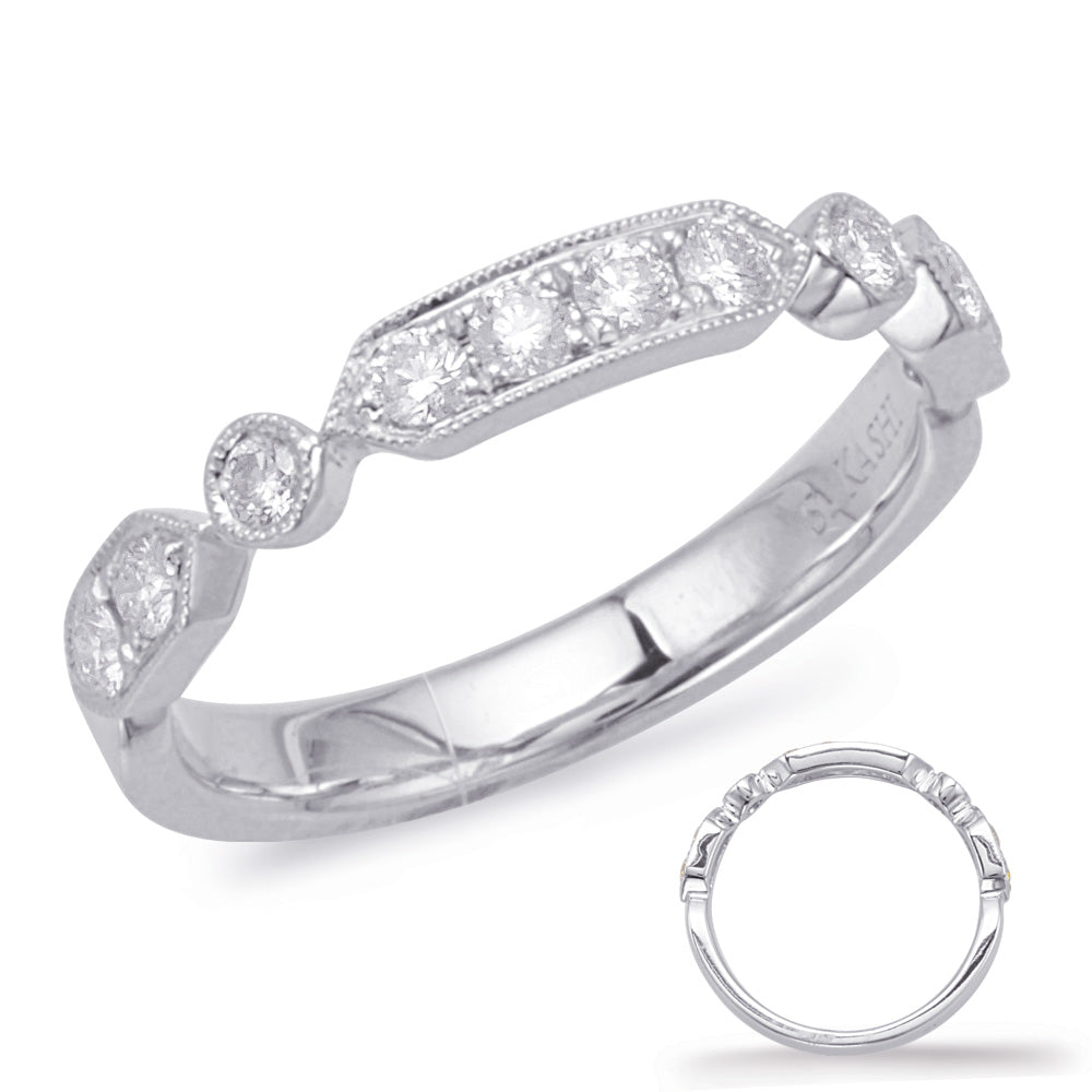 White Gold Matching Band - EN7973-BWG