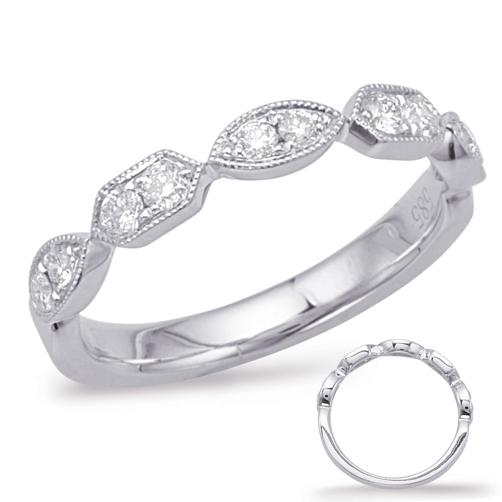 White Gold Matching Band - EN7975-BWG