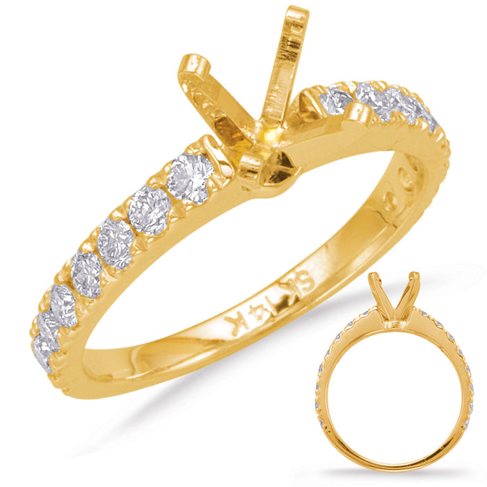 Yellow Gold Engagement Ring - EN7982YG