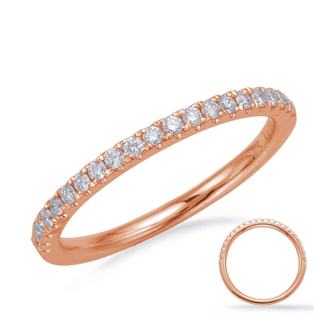 Rose Gold Matching Band - EN7990-B8X6MRG