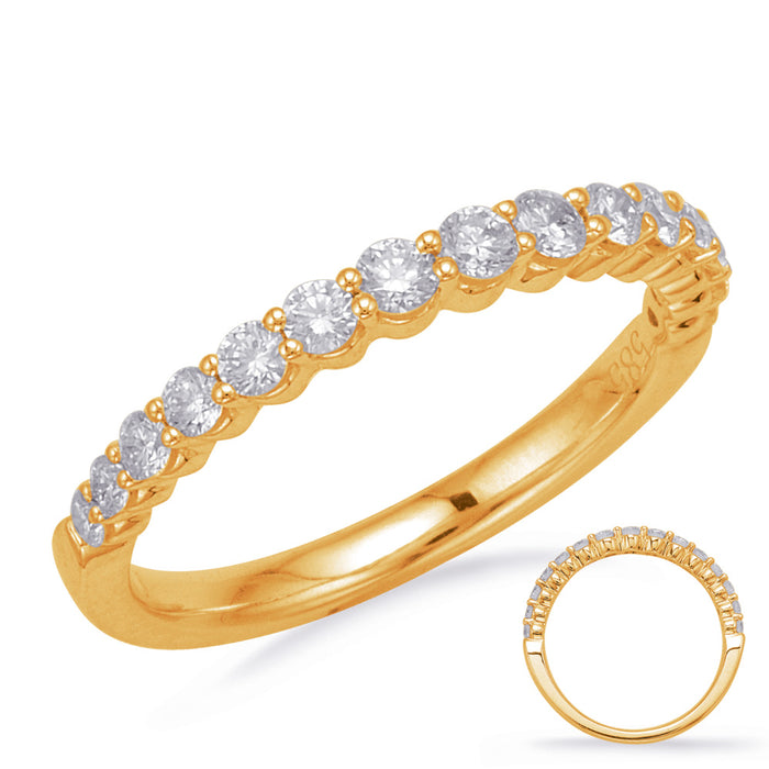 Yellow Gold Matching Band - EN7996-BYG