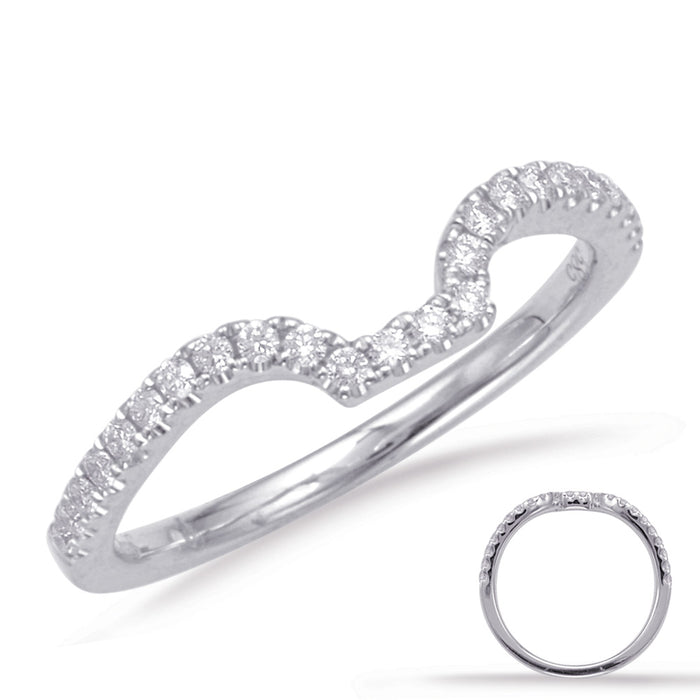 White Gold Matching Band - EN8002-B10WG