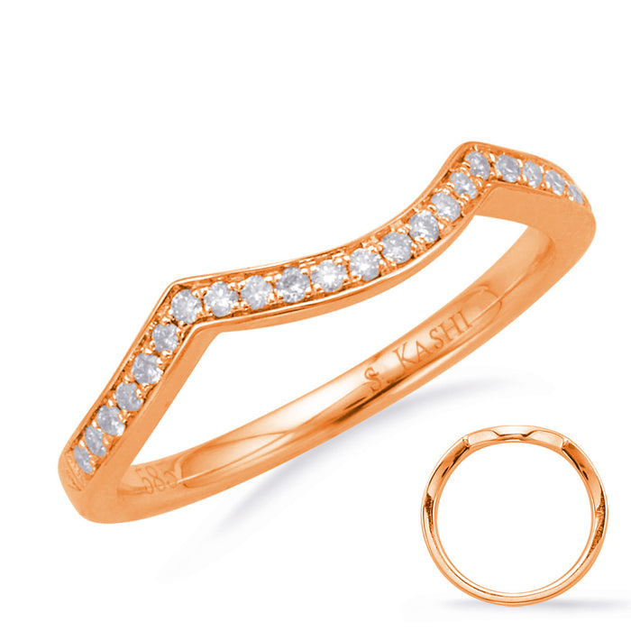 Rose Gold Matching Band - EN8004-B10RG