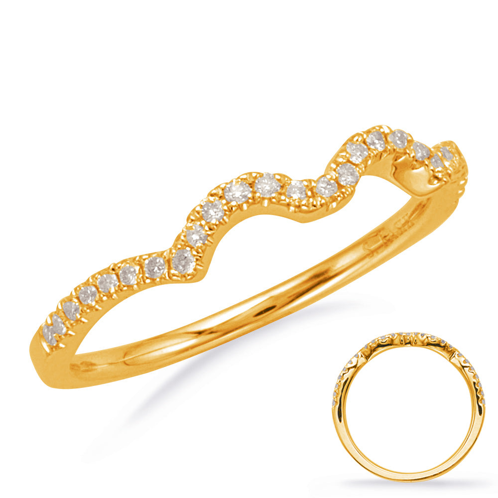 Yellow Gold Matching Band - EN8005-B50YG