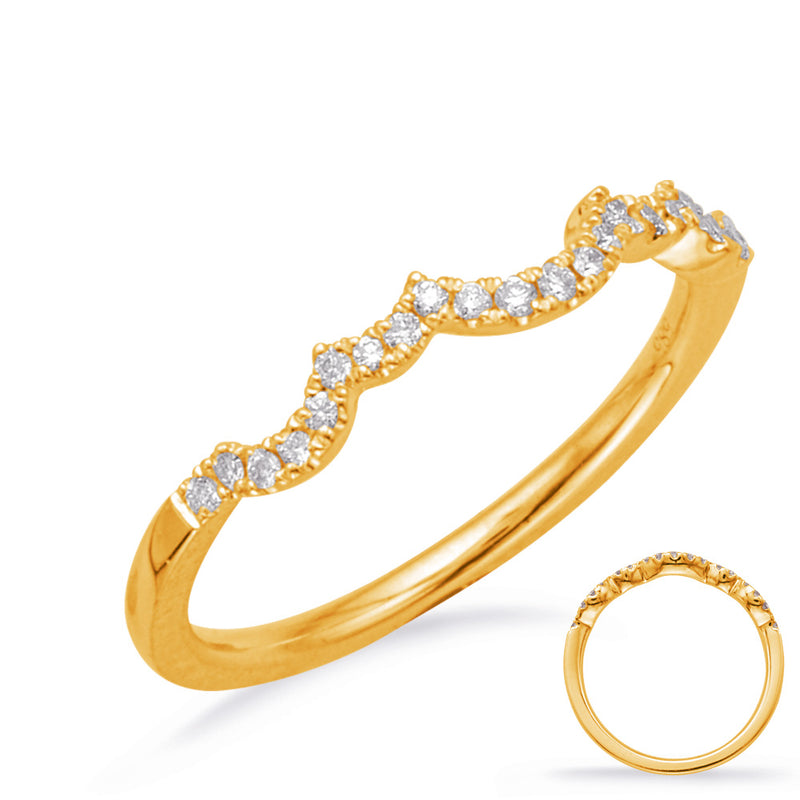 Yellow Gold Matching Band - EN8006-B50YG